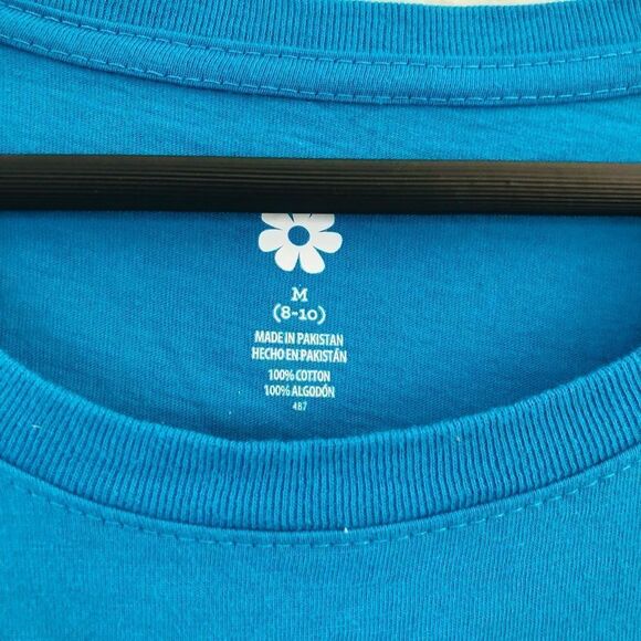 Priceless Grandkids Grandma Blue Graphic Tee T-Shirt M - Picture 3 of 3